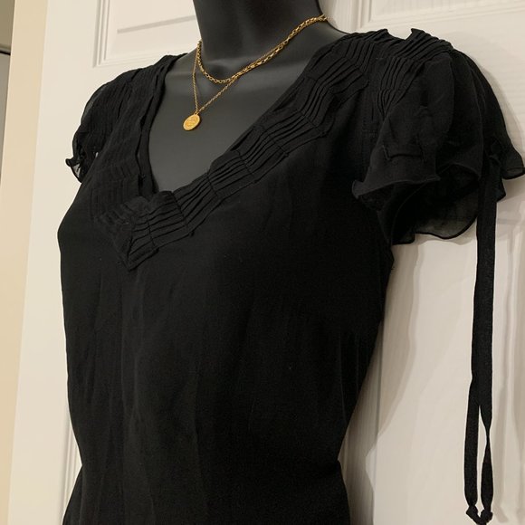 Worthington Tops - Worthington Women's Black Top Blouse, Size M